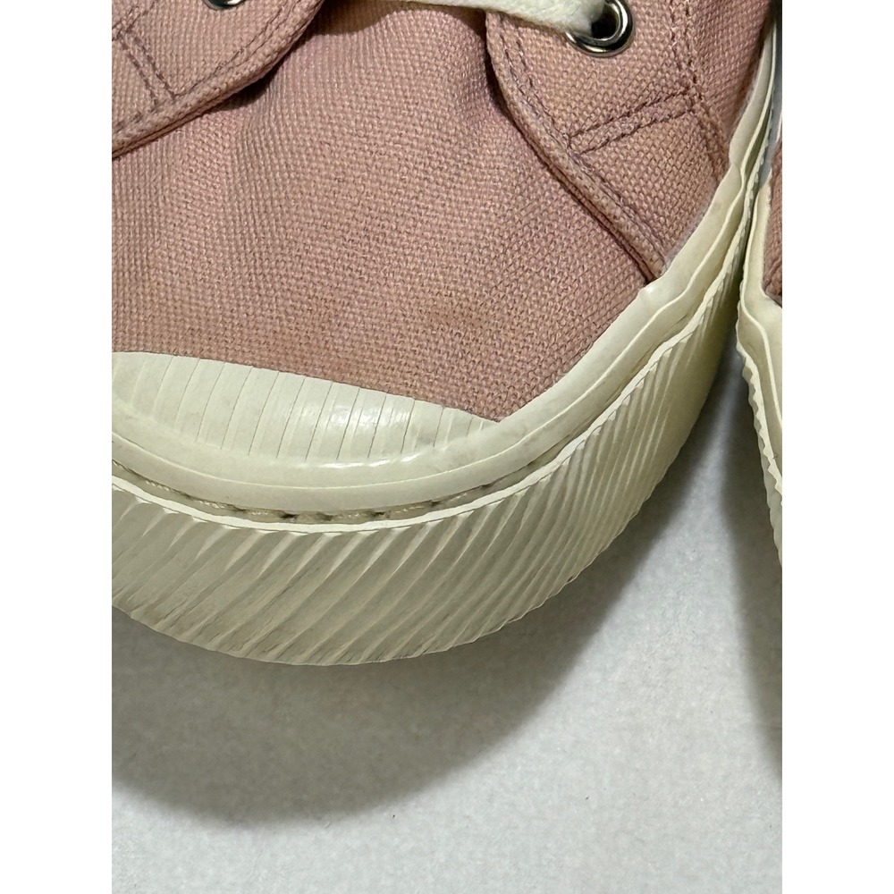 Cariuma‎ Pink Canvas Rose OCA Low Top Lace Up Cap Toe Vegan Sneakers Womens 9 - Picture 3 of 10